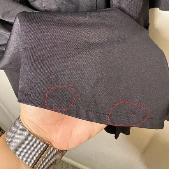 CALVIN KLEIN / black performance short sleeve button up shirt / XL - Picture 6 of 8